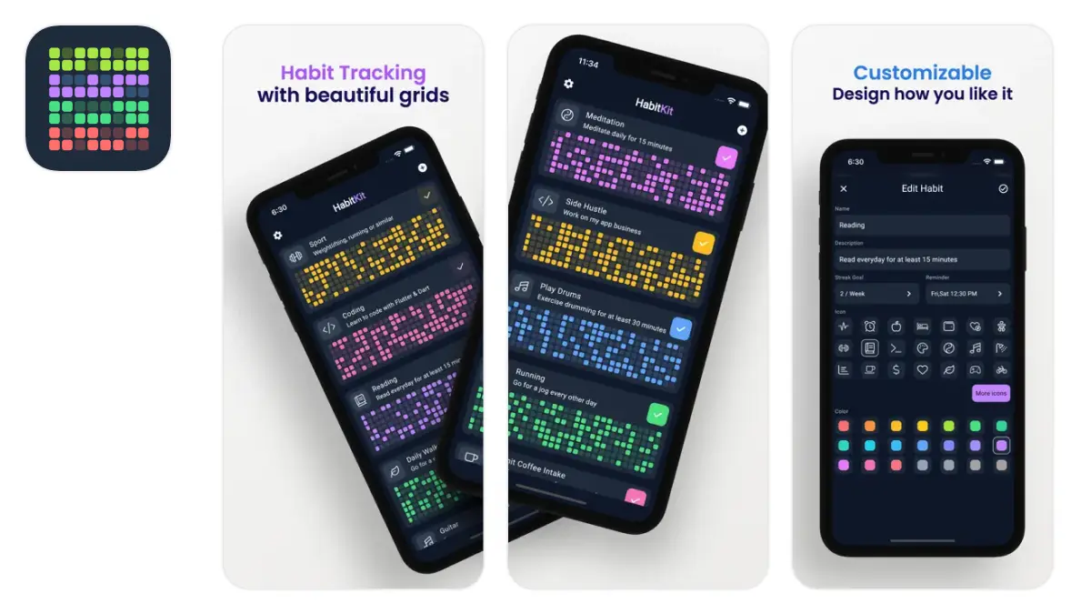HabitKit Habit Tracker App