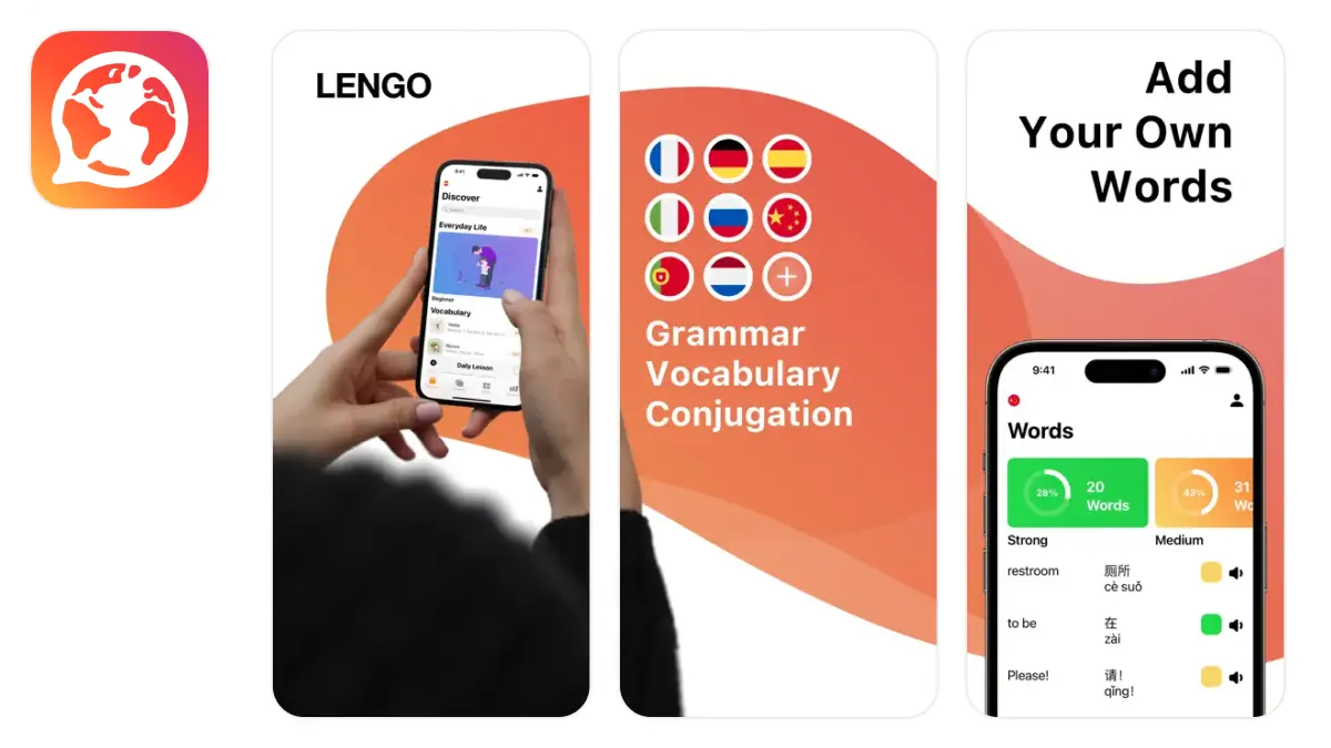 Lengo Learning Languages App