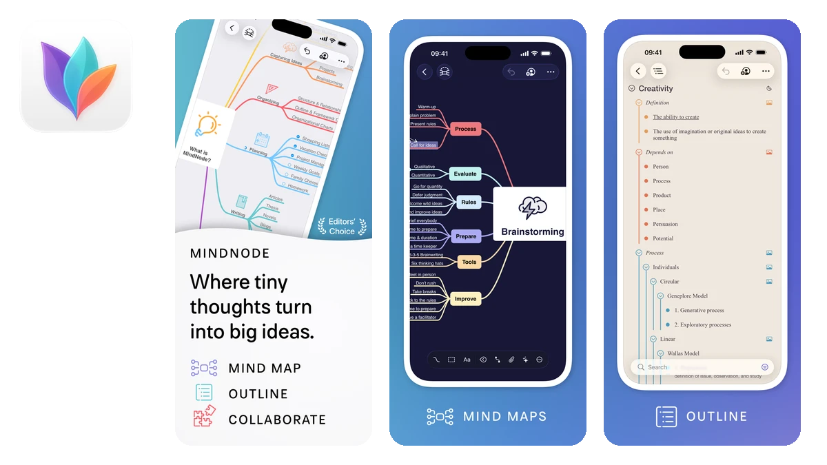 MindNode Mind Mapping App