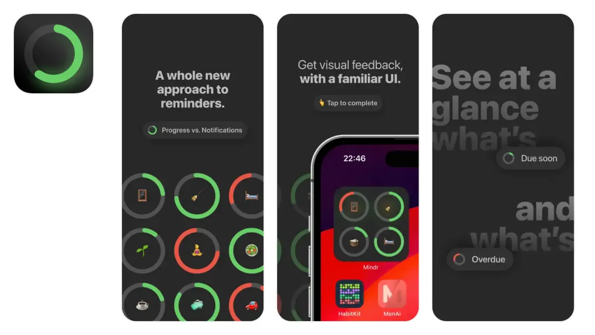 Mindr Reminders App