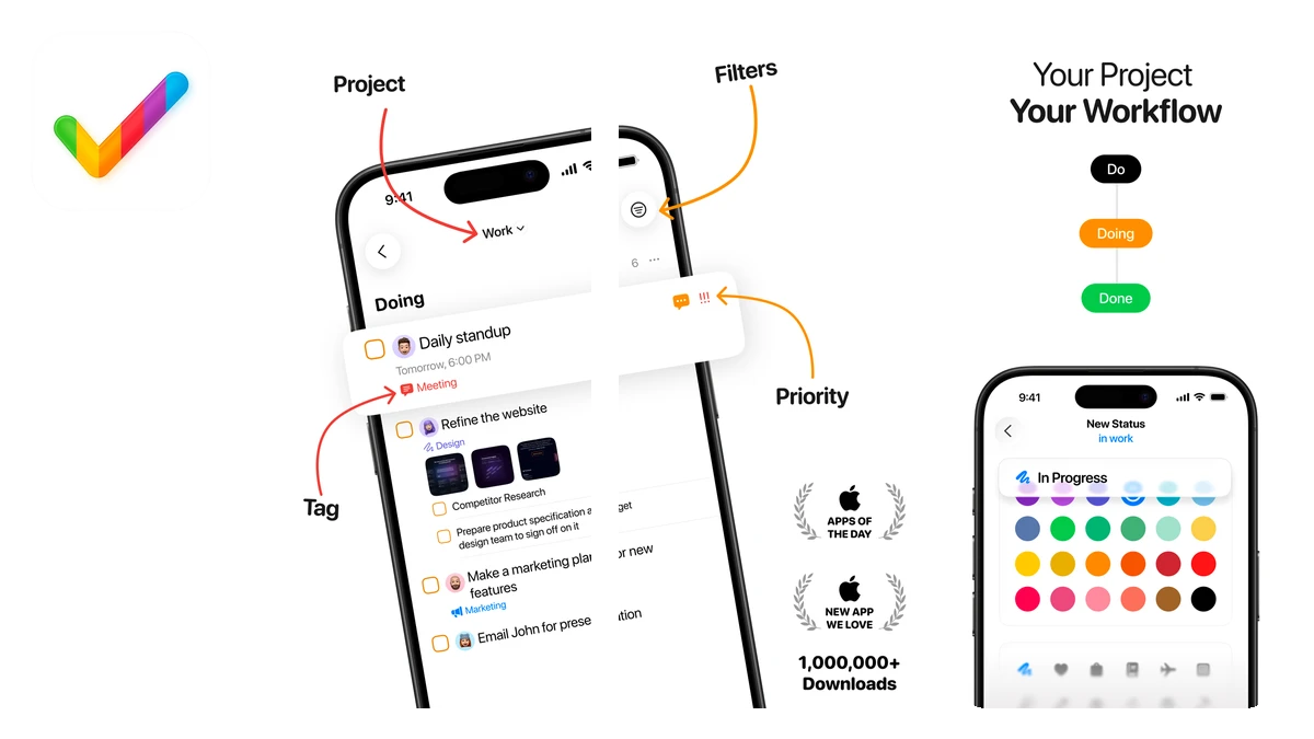 Tasks Project Management App