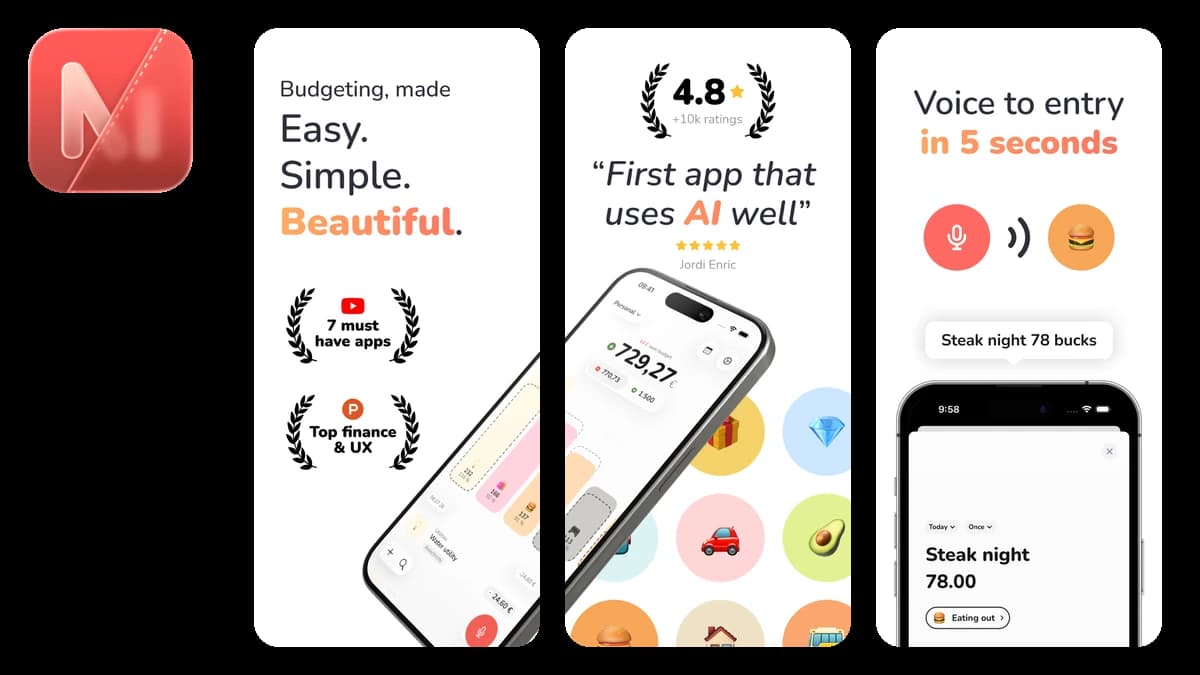 MonAi AI powered expense tracker app