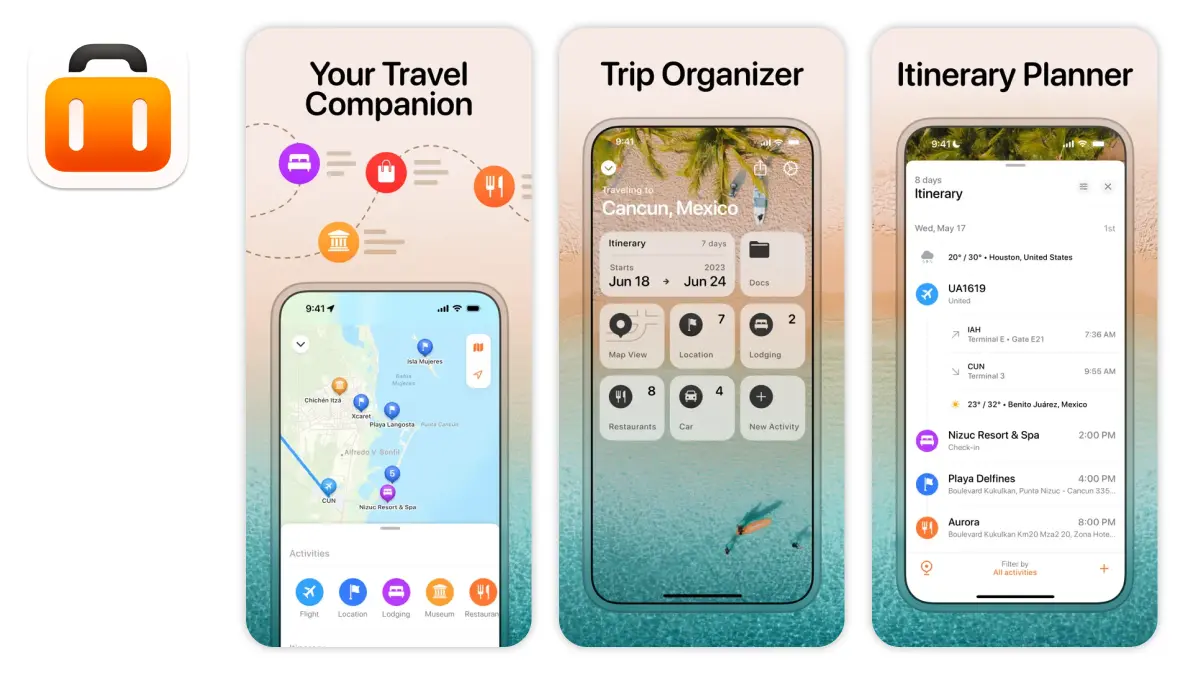 Tripsy travel planner app