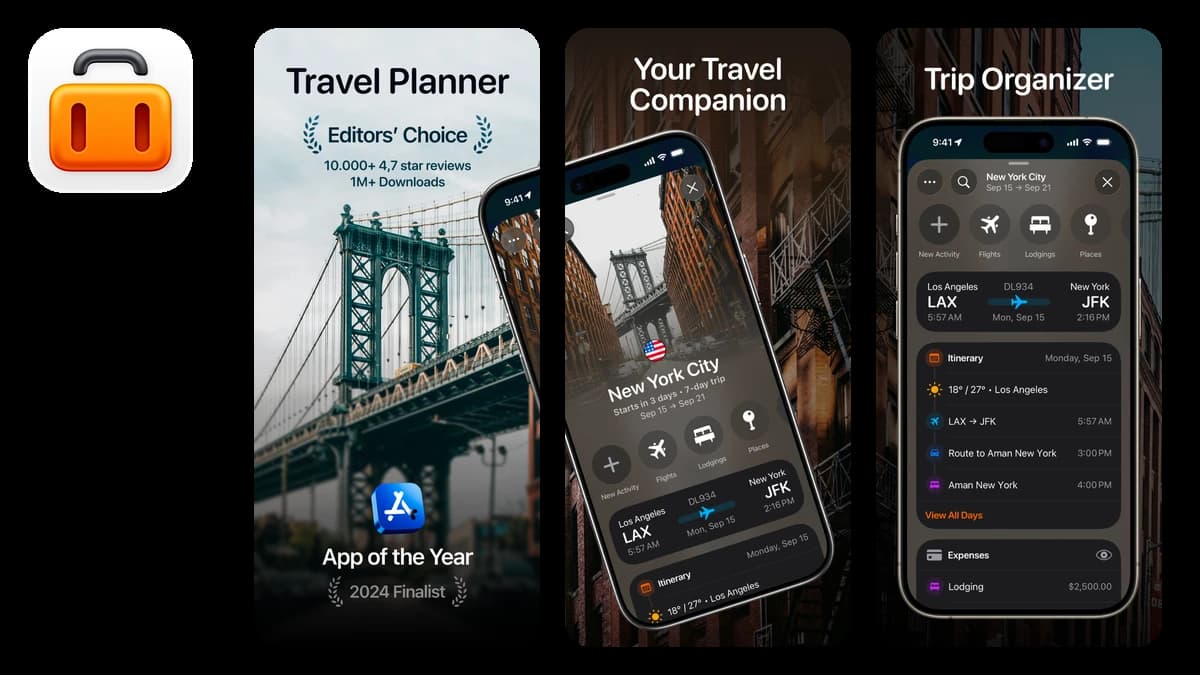 Tripsy travel planner app