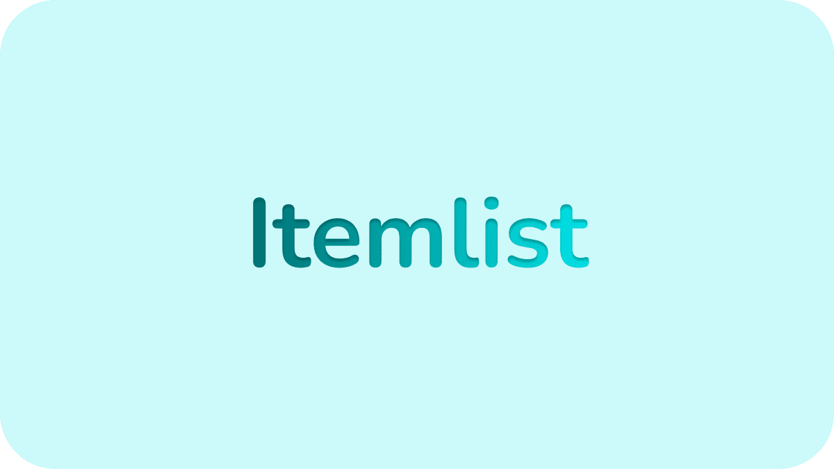 New name Itemlist