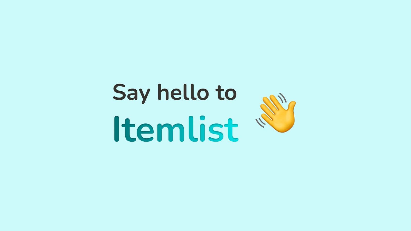 Goodbye Golden Squirrel, say hello to Itemlist!