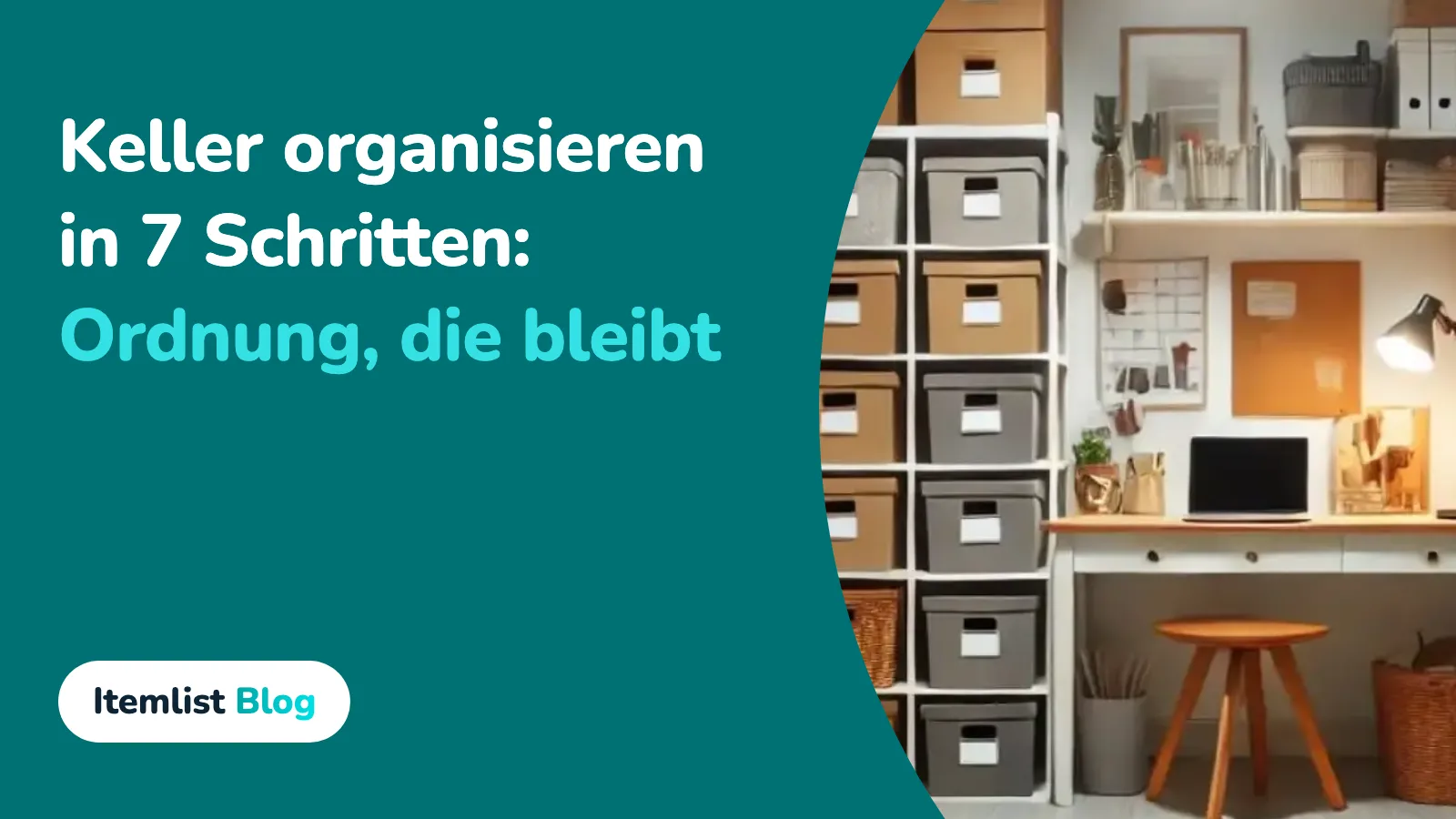 Keller organisieren in 7 Schritten: Ordnung, die bleibt